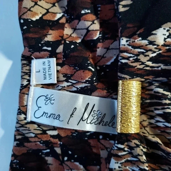 Emma & Michele Womens Dress L  Snake Pattern. - Picture 9 of 10